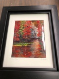 Framed picture of a painting