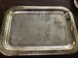 Godinger small tray Silver plated