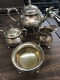 4 pc tea pot set