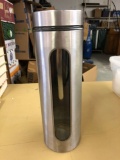 Anchor Hocking stainless steel canister