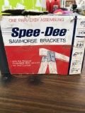 SpeeDee sawhorse brackets