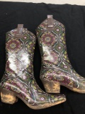 Women's cowgirl rain boots