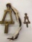 Wooden & Metal Greek letters hangers