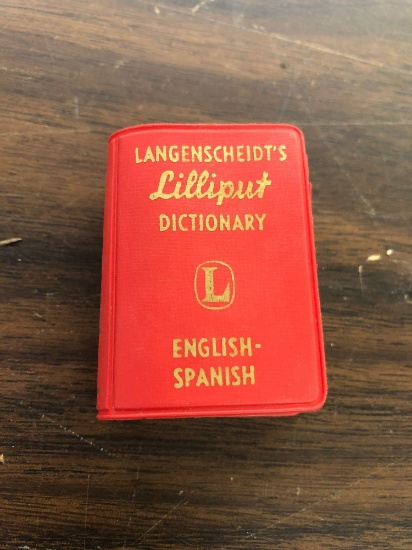 Langenscheidts lilliput dictionary - English to Spanish