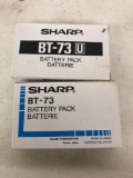 2 Sharp battery packs