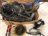 Misc - cables, stereo equipment, wire,etc