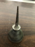 Miniature metal oil can