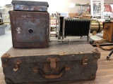 Vintage Plate Camera with case