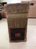 Vintage New Golden Tone Acousticon Box