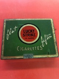 Lucky Strike cigarette metal case