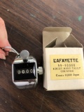Lafayette 4-digit hand tally counter