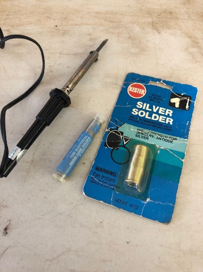 Soldering Iron & Silver Solder