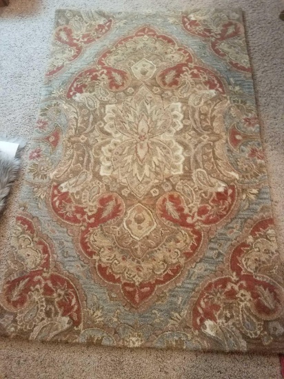 Area rug (flowers)