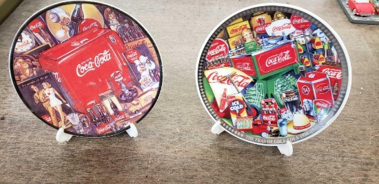 Coca-cola collector edition mini plate