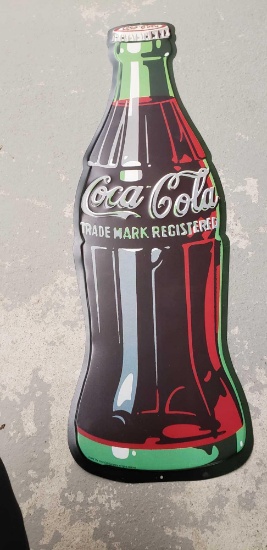 Coca-cola tin sign