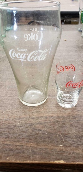 Coca-cola glass / Coca-cola shot glass