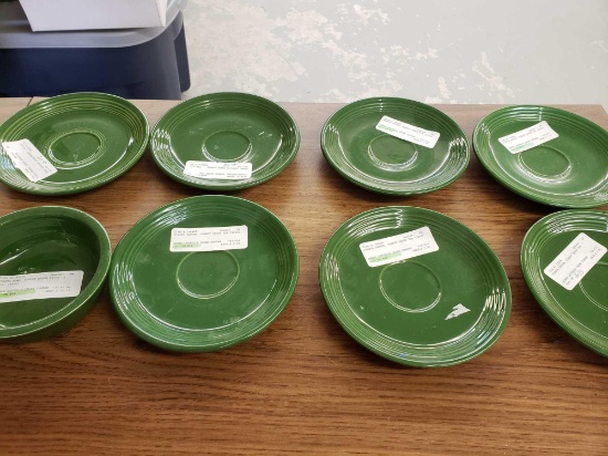 Fiesta saucer ( forest green )