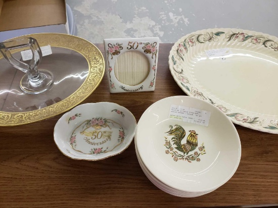 Cambridge tray/ bowls