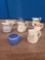 8 small pitchers