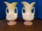 Set of 1940s Hull Vases