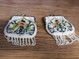 2 Beaded Change Purses