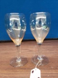 Set of 2 tinted glasses
