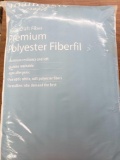Premium polyester fiberfill pillow