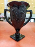 Black 2 handled Vase