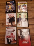 6 dvds in cases