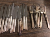 WM. A. Rogers Oneida knives & forks