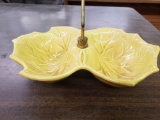 Gold condiment tray