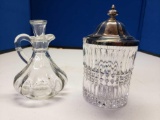 Sugar cup / small glass pitcher