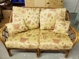 Bamboo Indoor/Outdoor furniture w/ cushions