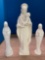 3 Mary figurines