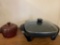 West bend cooker / glass pot with lid