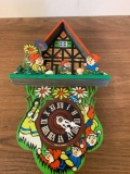 Hand painted clock