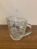 small cut glass pitcher