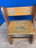 Wooden kids chair