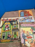 Vintage kids coloring books / game