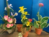 Flower arrangements/ pots