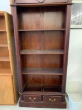 Beautiful bookcase with bottom drawers