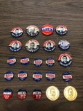 George Wallace for President button lot