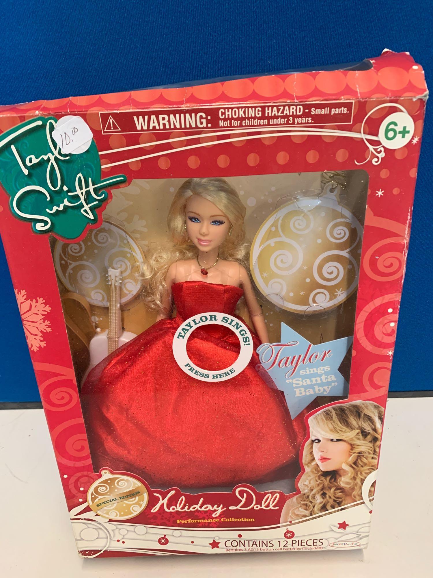 Taylor Swift holiday doll