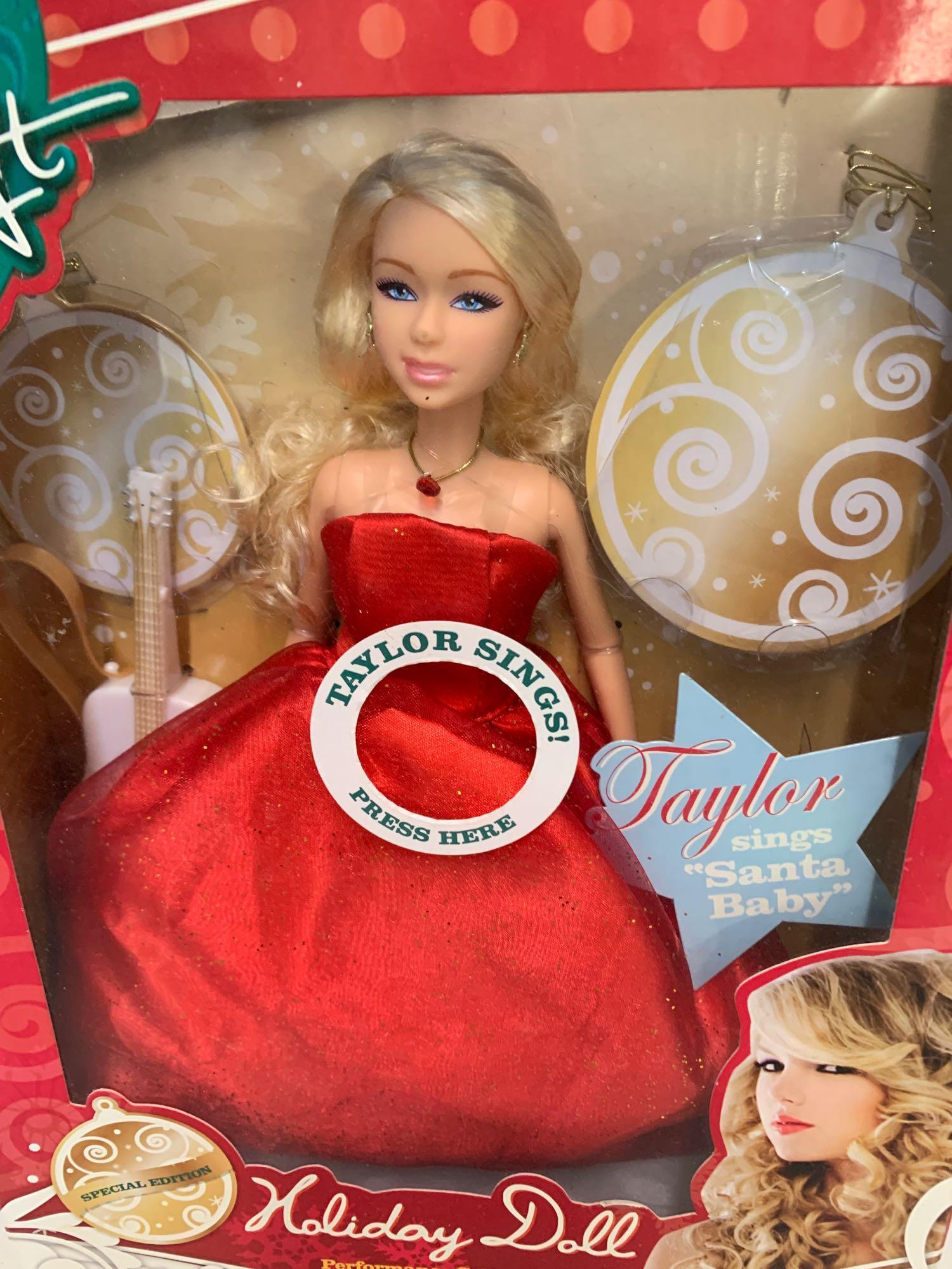 my four year old asked for a @Taylor Swift doll for Christmas, so we h