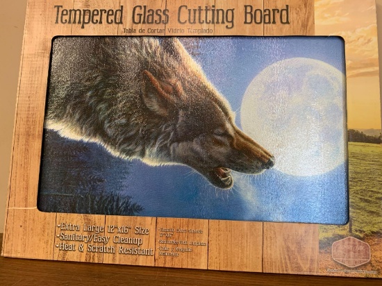 Brand new tempered glass cutting board