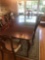 Thomasville mahogany Beautiful Dining Room Table with 6 chairs