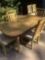 Rattan Table with 4 chairs