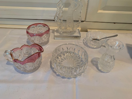 waterford crystal, glass bowl, etc
