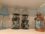 tea light lamps and lantern