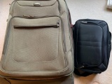 Large suitcase/ garment bag